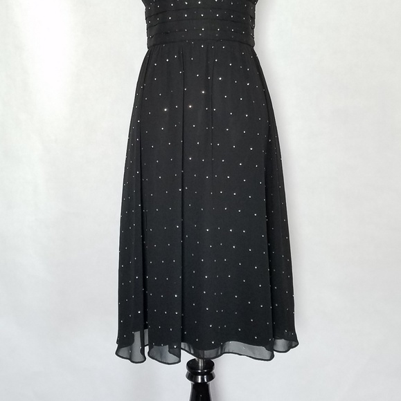 Shoshanna Crystal Embellished Fit And Flare Dress - Picture 6 of 6